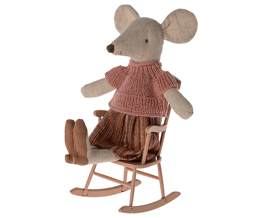 Maileg - Rocking Chair, Dark Powder