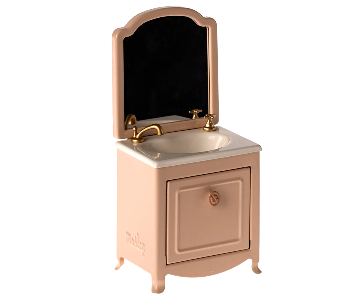 Maileg - Sink Dresser, Powder