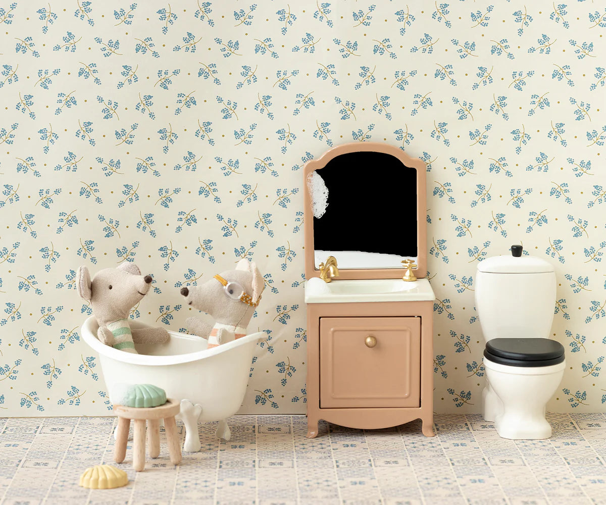 Maileg - Sink Dresser, Powder