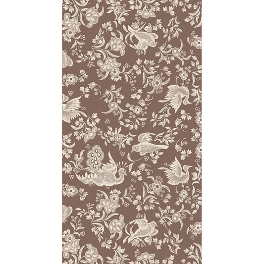 Hester & Cook Brown Regal Peacock Guest Napkin - Pack of 16