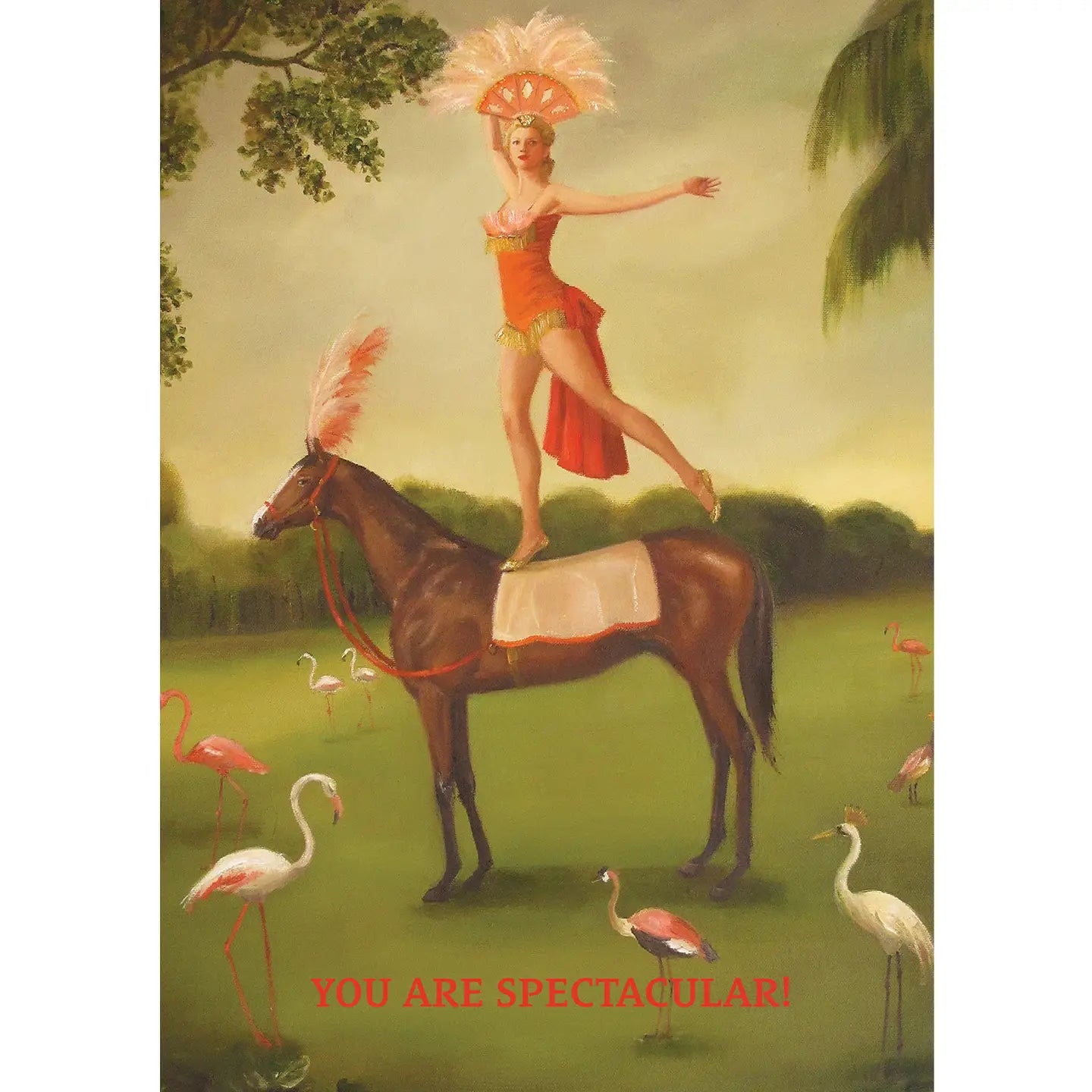 Spectacular Horse Card