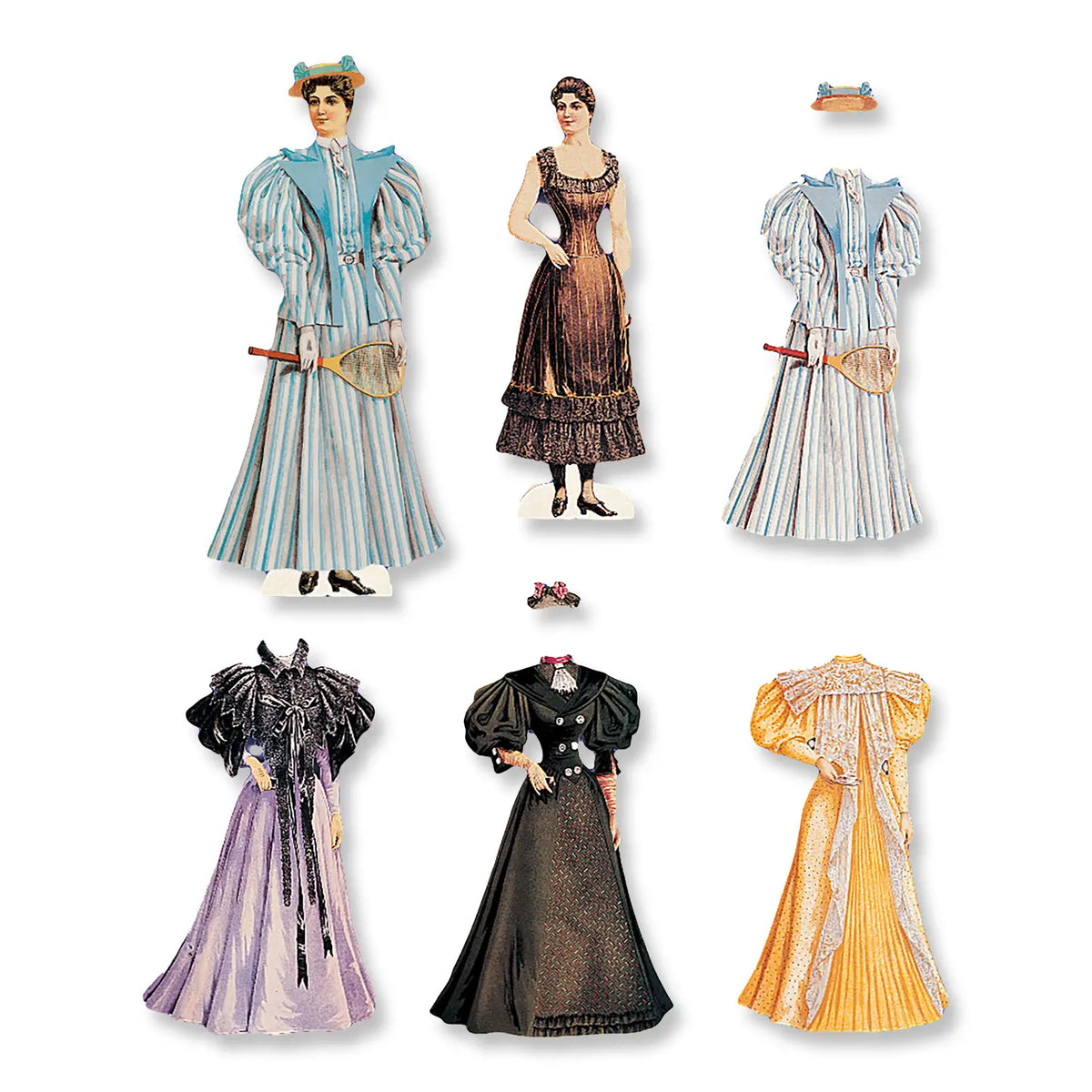 Miss Emily Dress-Up Paper Dolls