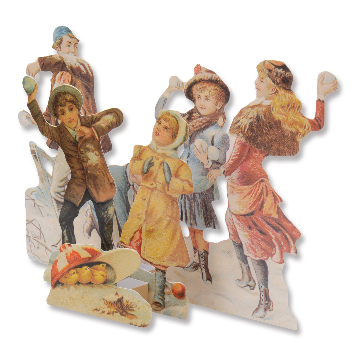 Snowball Fight 3D Christmas Card