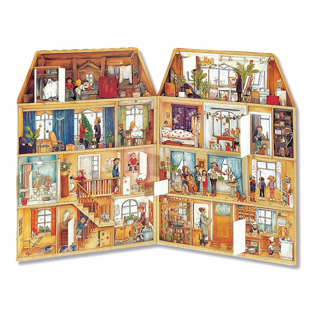 In the Christmas House Traditional Advent Calendar