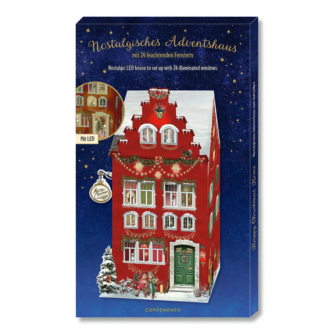 3D Led Christmas House Advent Calendar