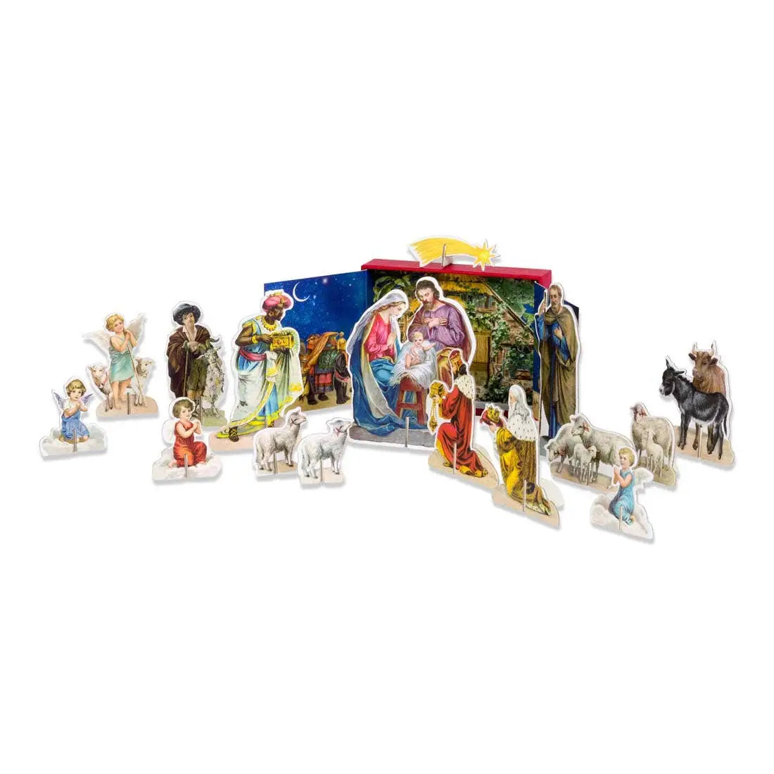 Free Standing Nativity Scene