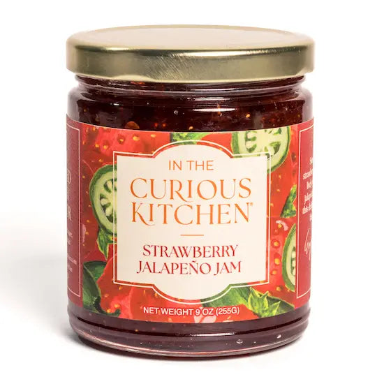 Strawberry Jalapeño Jam 9oz | Gourmet Sweet & Spicy Spread