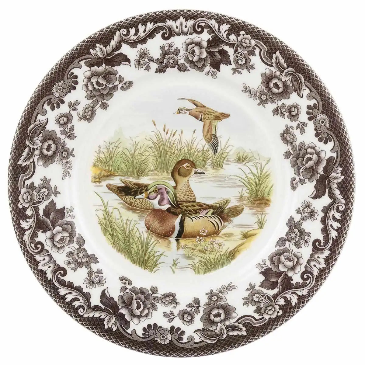 Spode Woodland Wood Duck Luncheon Plate
