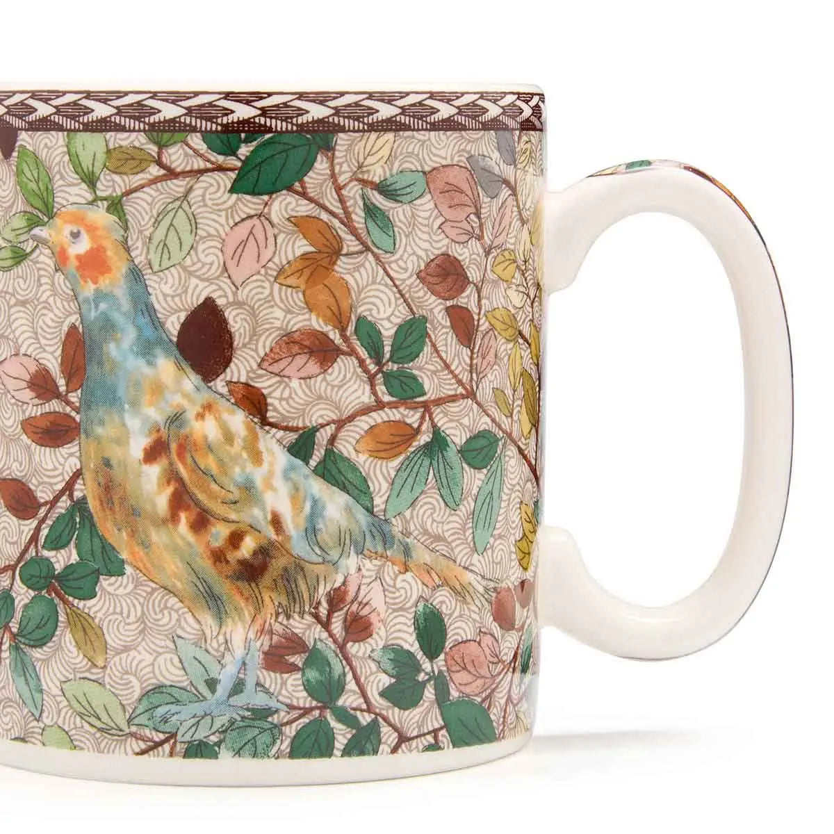 Woodland Accents Mug 9oz, Grey Patridge