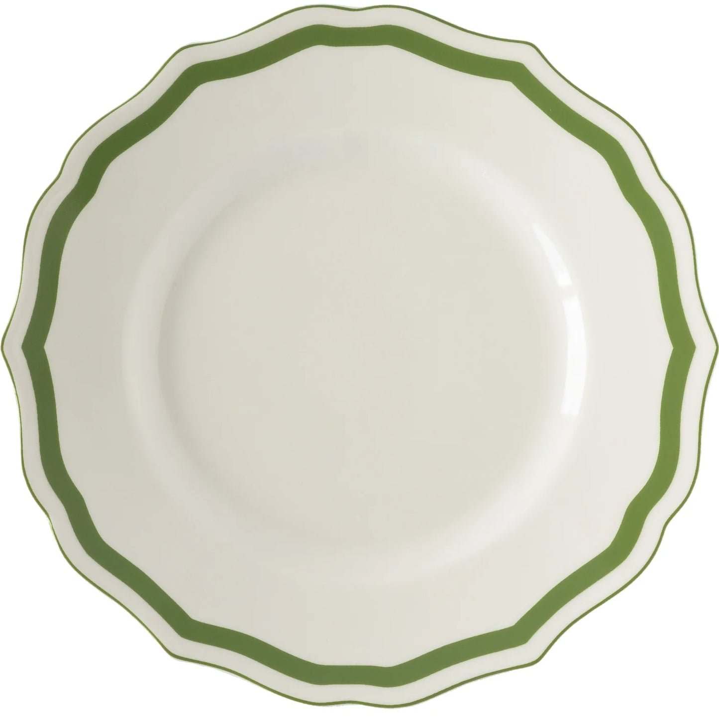 Green Icing on the Cake Dinner Plate