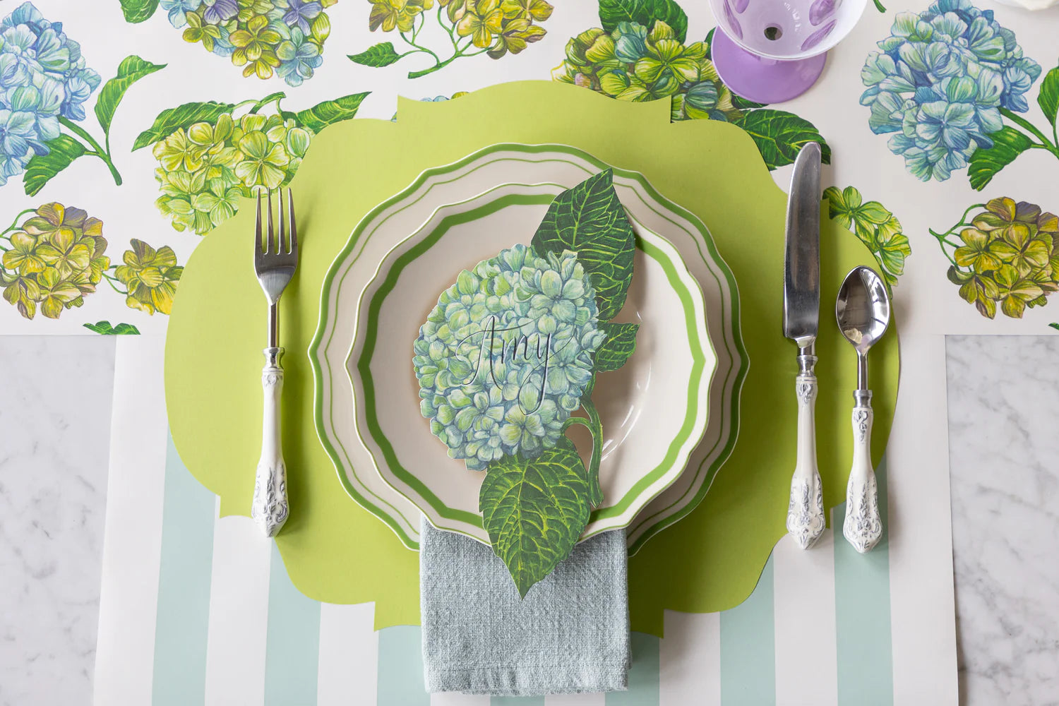 Green Icing on the Cake Dinner Plate