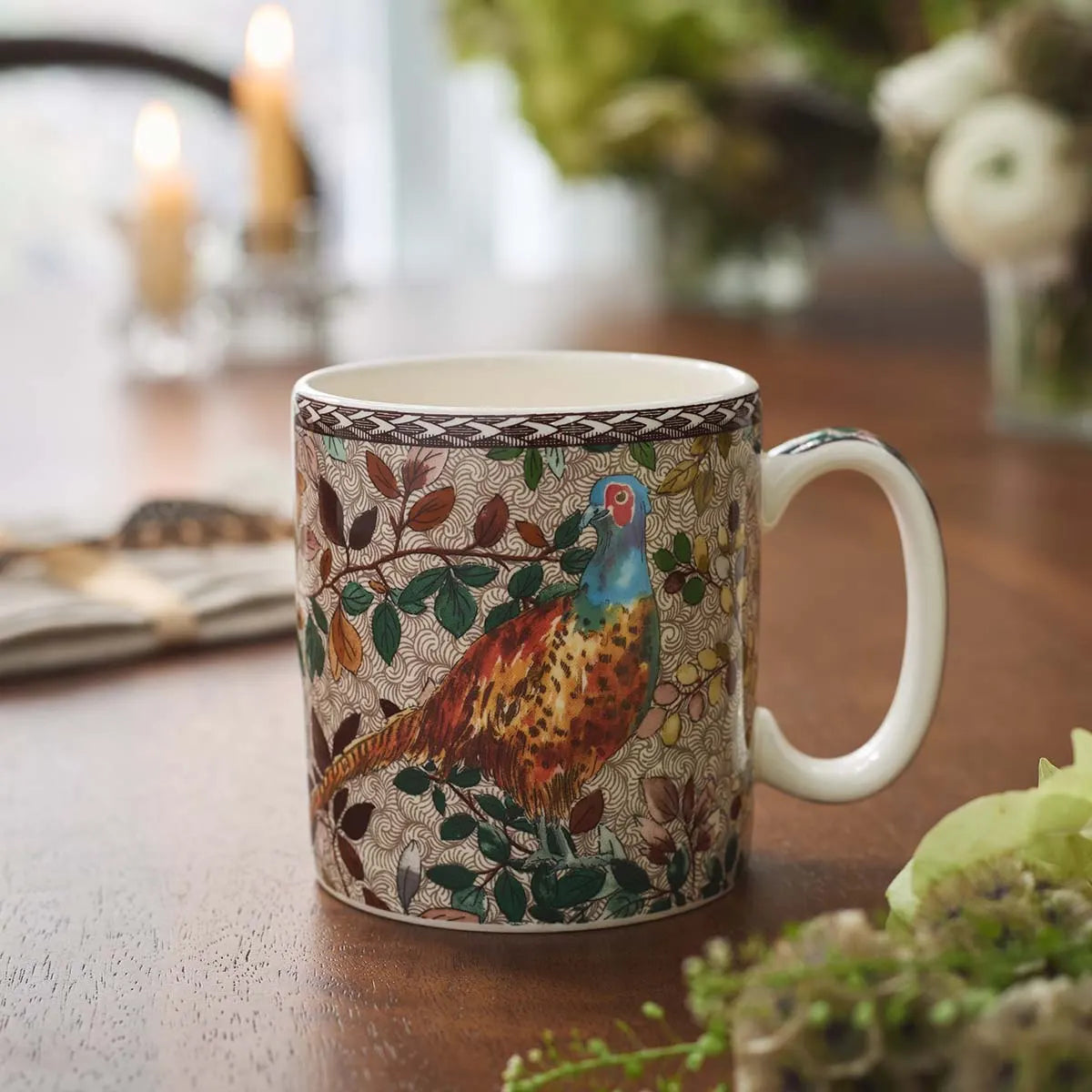 Woodland Accents Mug 9oz, Pheasant