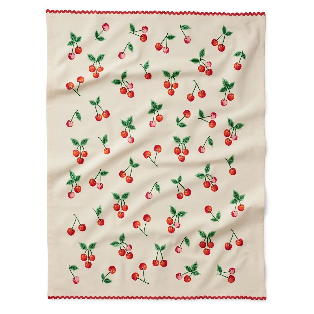 Cherries Tea Towel