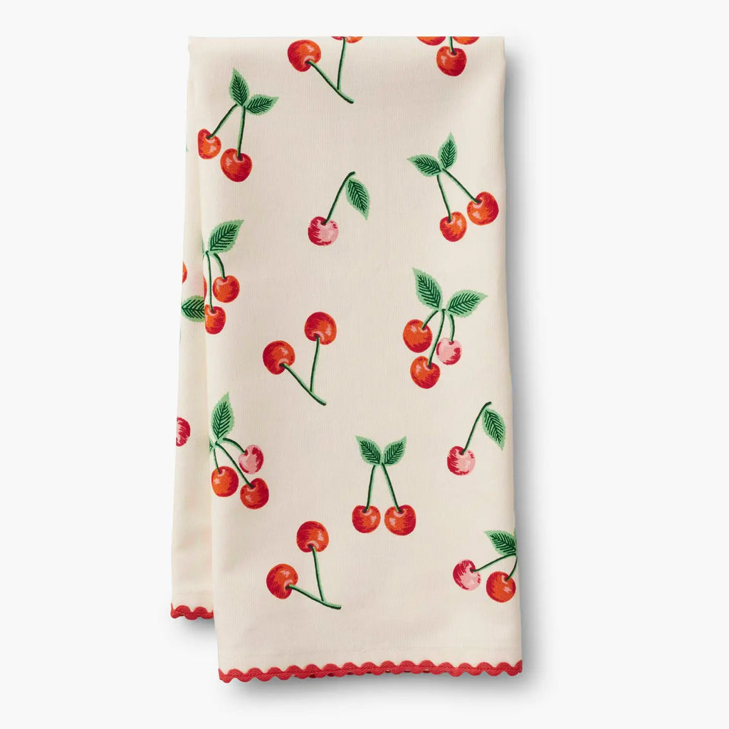 Cherries Tea Towel