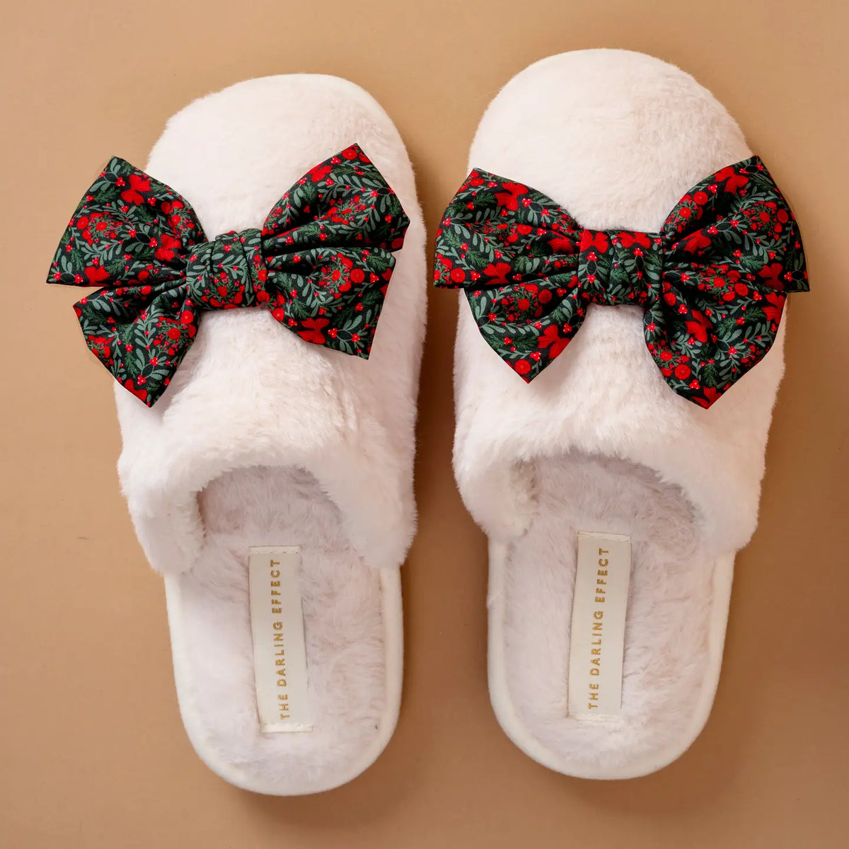 On Cloud Nine Slippers-Betty Bow A Merry Moment, Small/Medium