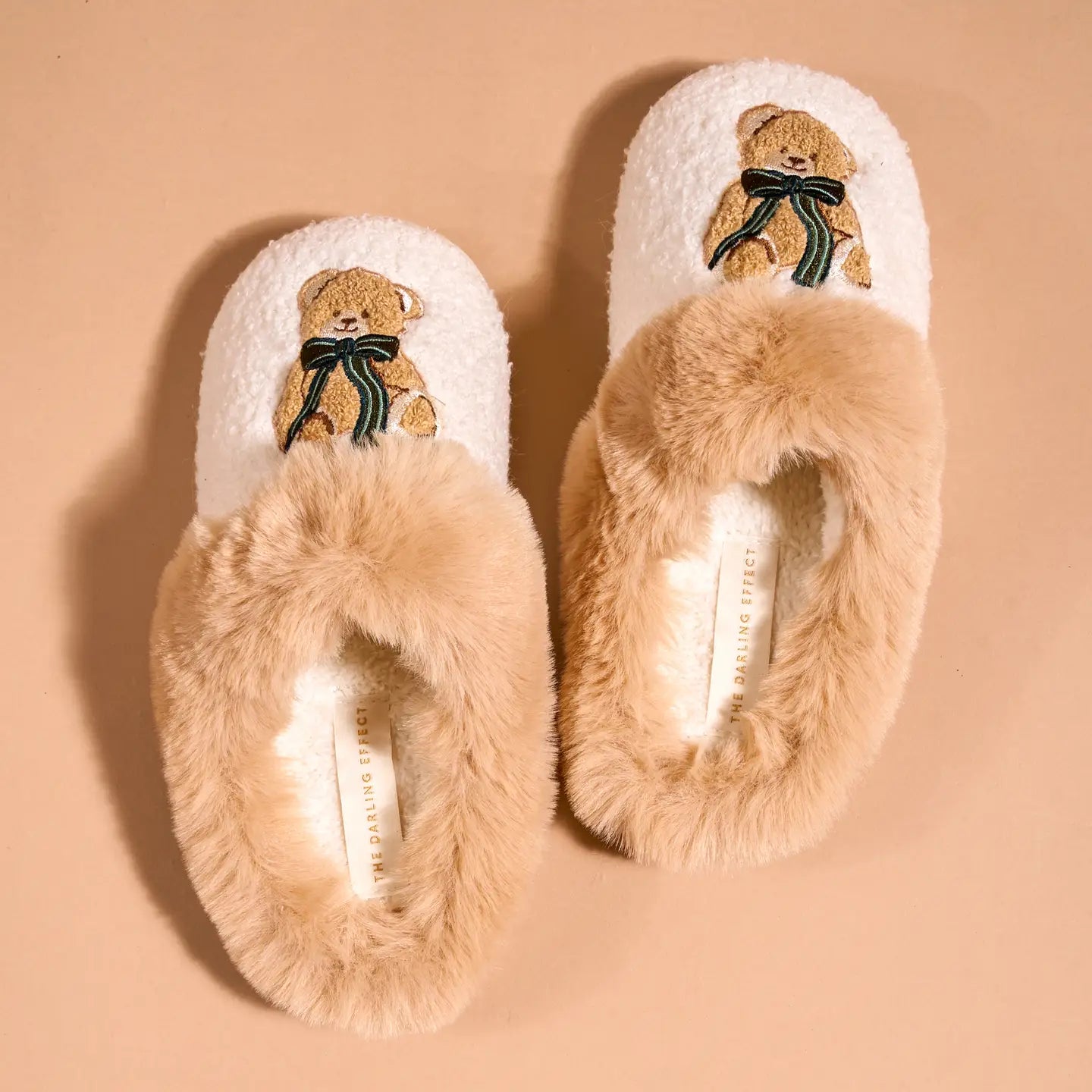 Dreamy Daze Slippers-Teddy Bear Theo, Medium/Large