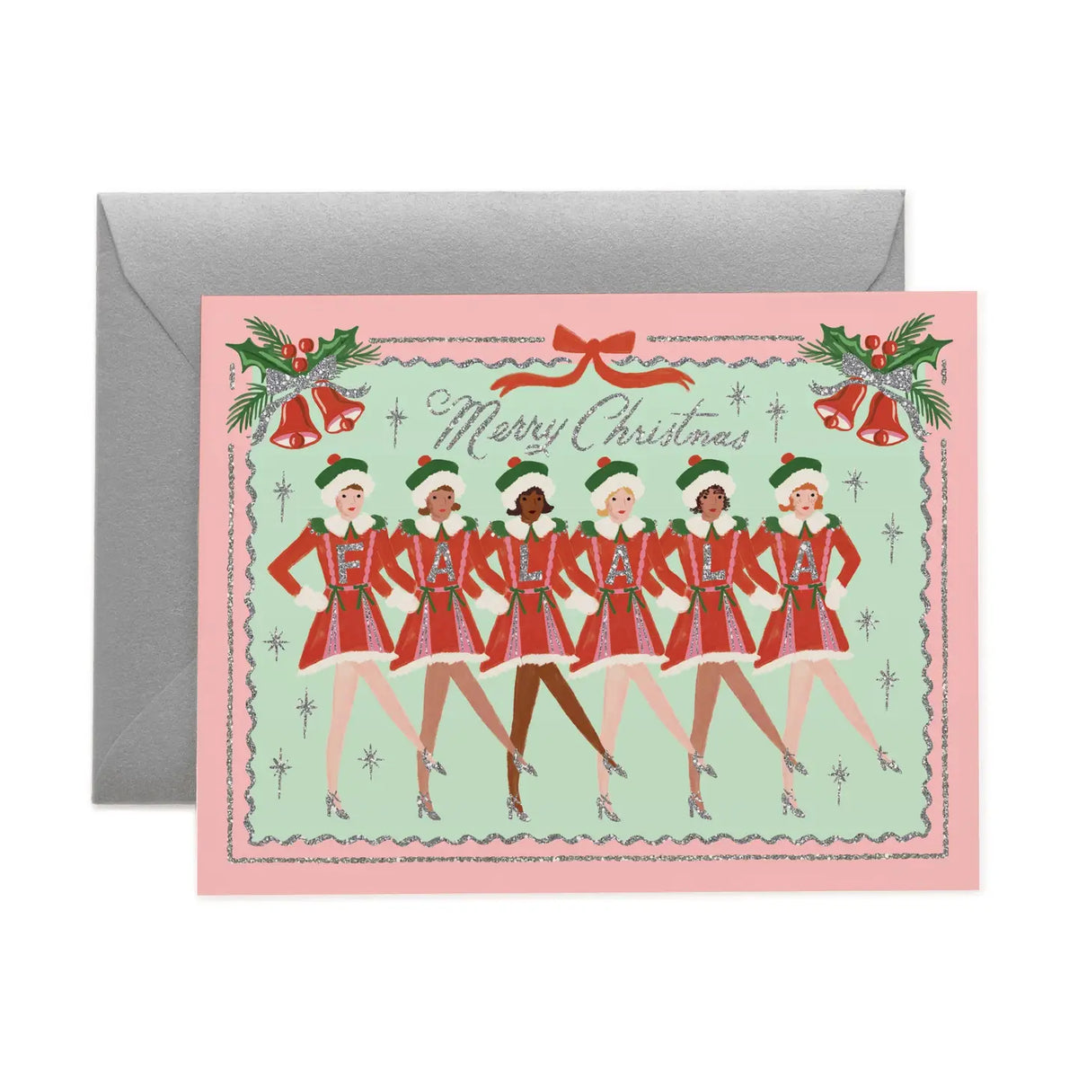 Fa La La Christmas Card