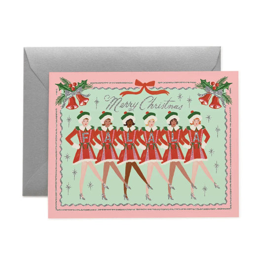 Fa La La Christmas Card