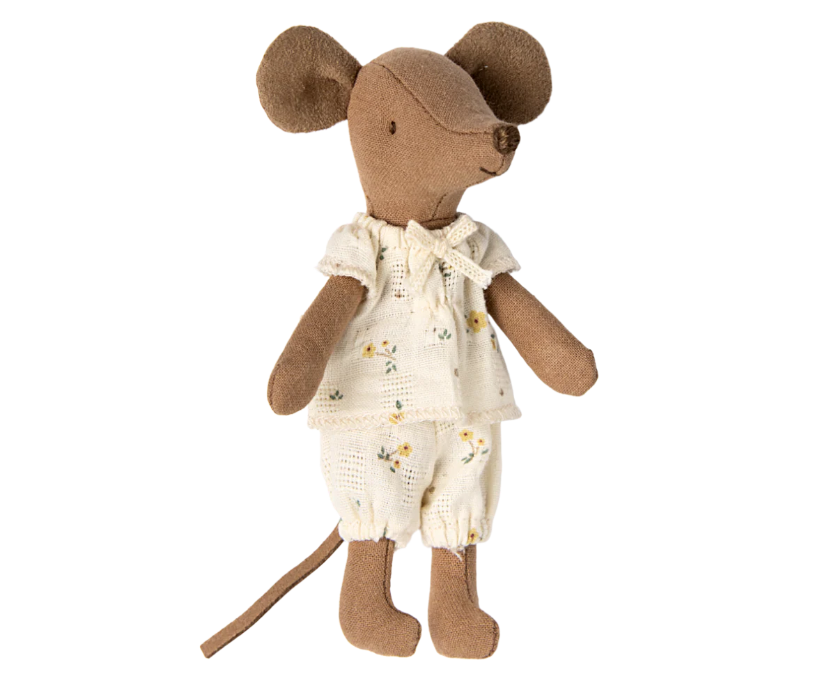 Maileg - Big Sister Mouse in Box, pajamas