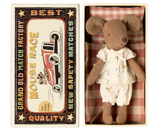 Maileg - Big Sister Mouse in Box, pajamas
