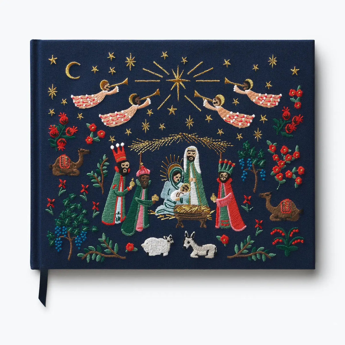 Nativity Embroidered Memory Book