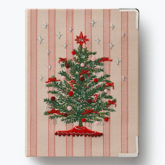 Tinsel Tree Embroidered Small Photo Album