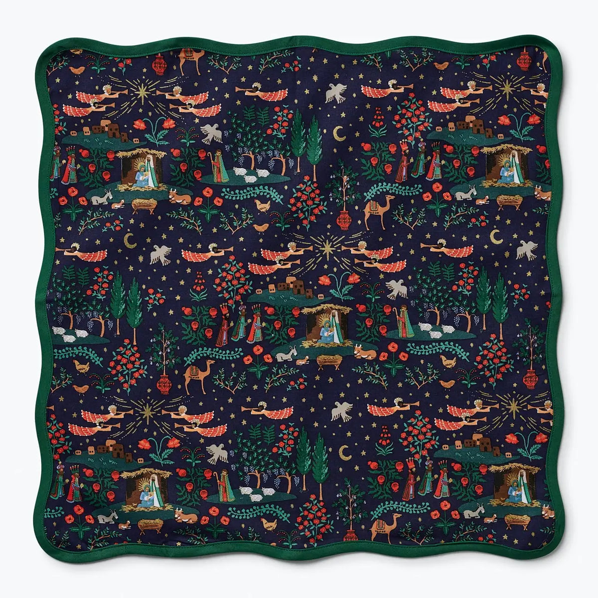 Nativity Cotton Napkins, Set of 4