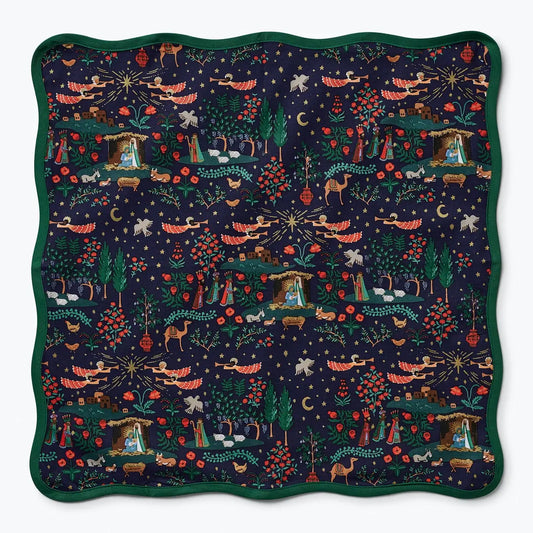 Nativity Cotton Napkins, Set of 4