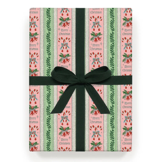 Candy Cane Stripe Continuous Roll
