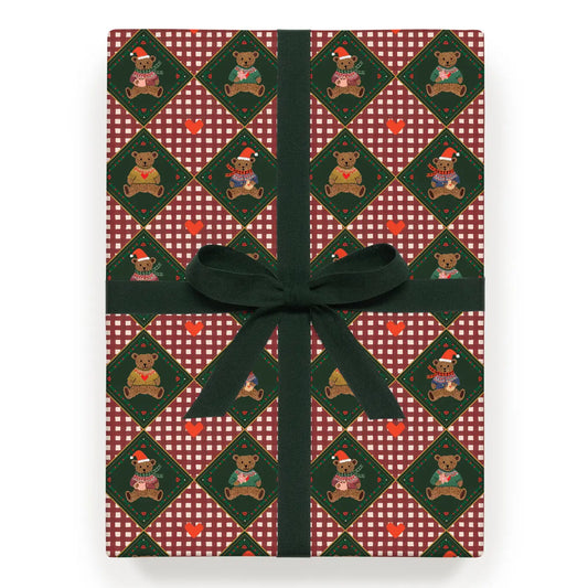 Beary Christmas Continuous Roll