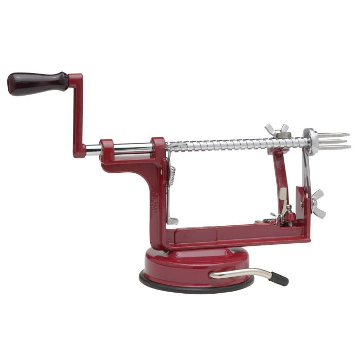 Apple Peeling Machine – Peels Cores and Slices At Once