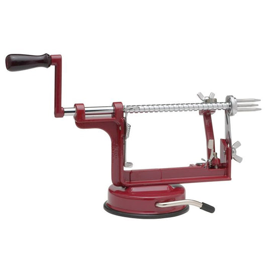Apple Peeling Machine – Peels Cores and Slices At Once