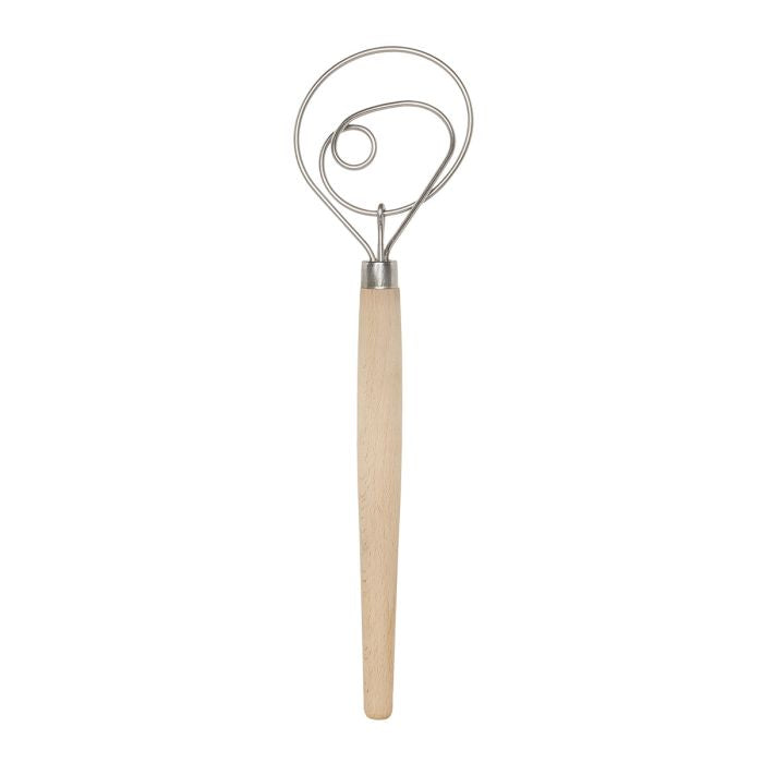 Dough Whisk – 12in Stainless Steel Bread & Batter Mixer