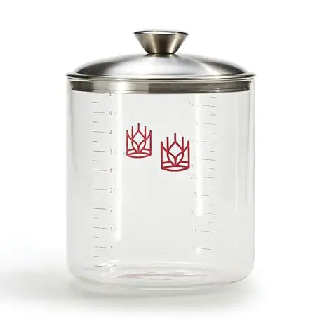 King Arthur Baking Glass Sourdough Crock