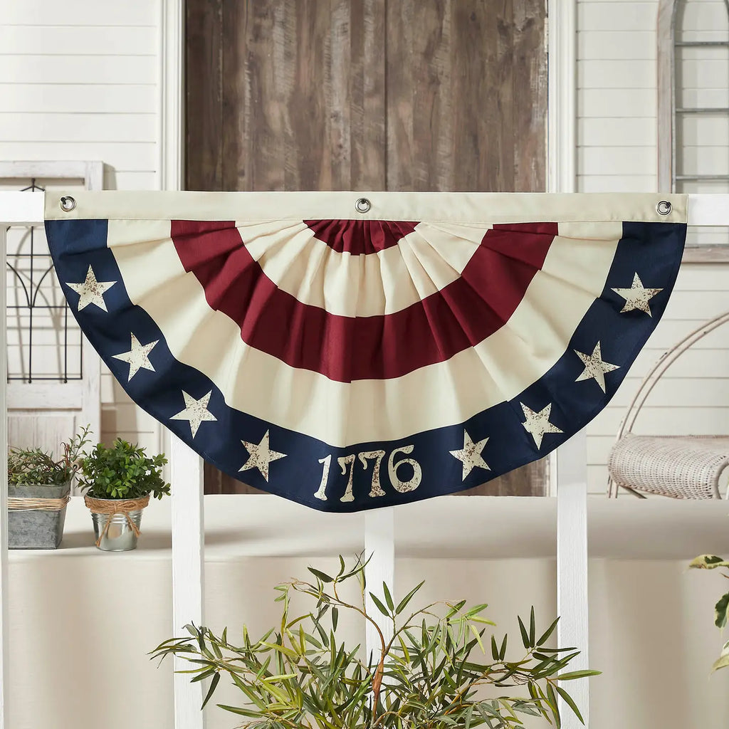 1776 Bunting Flag - 18” x 36”