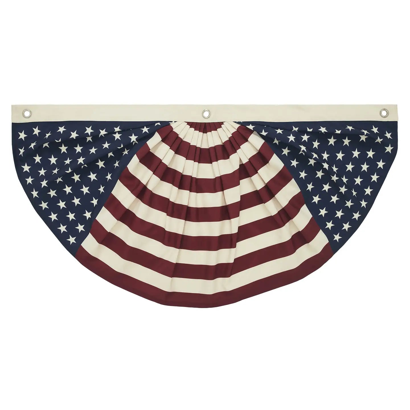 Stars and Stripes Bunting Flag - 18” x 36”