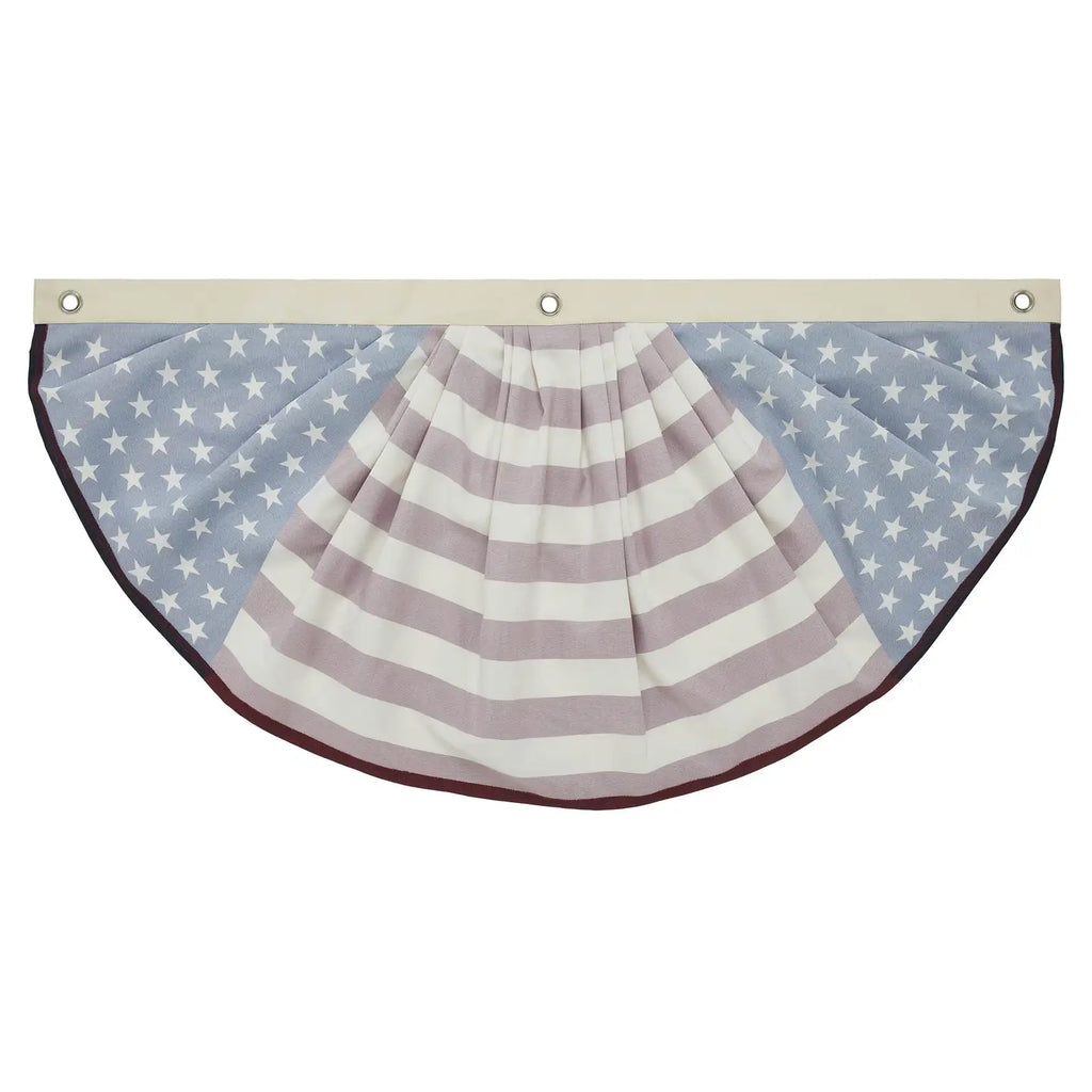 Stars and Stripes Bunting Flag - 18” x 36”