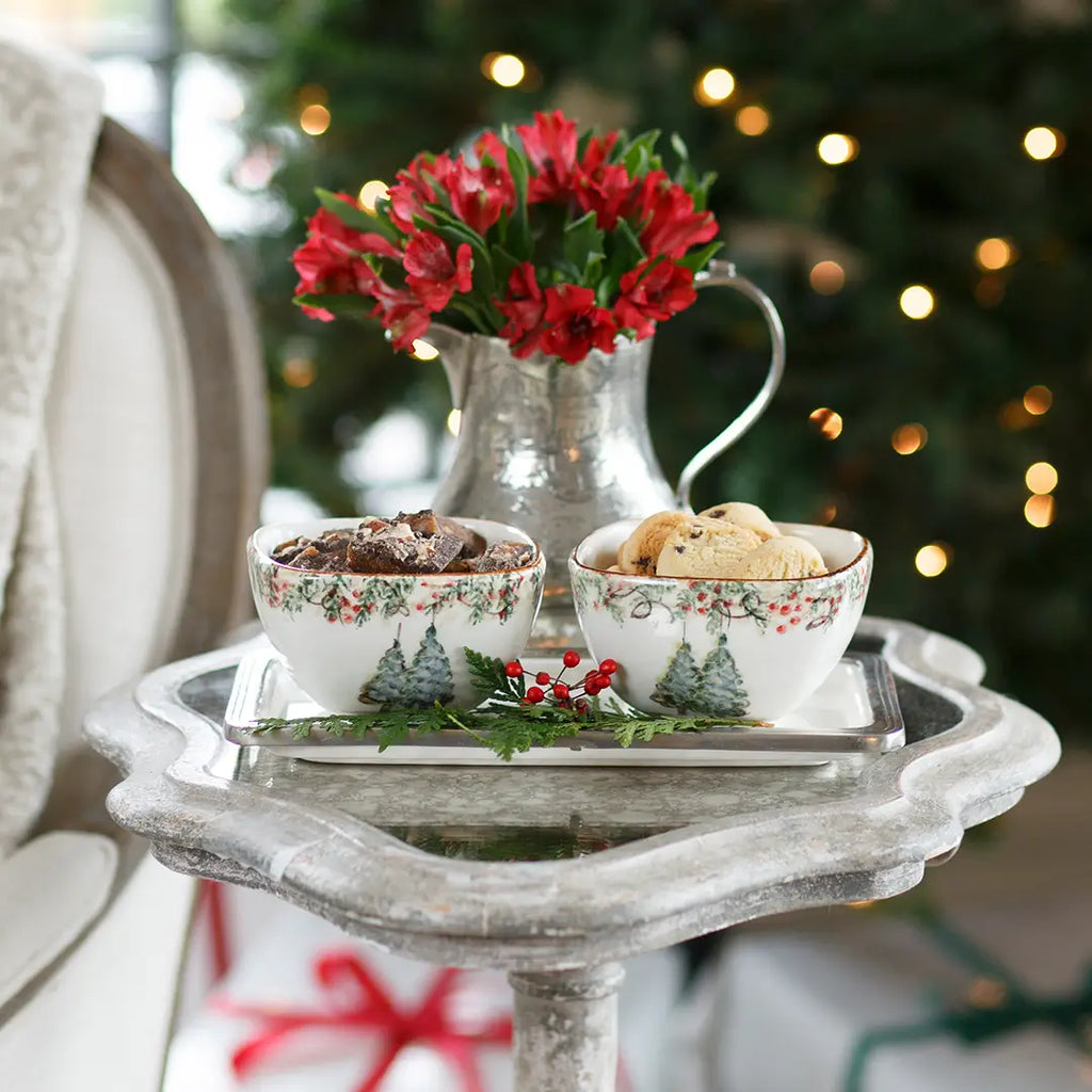 Arte Italica - Natale Square Bowl