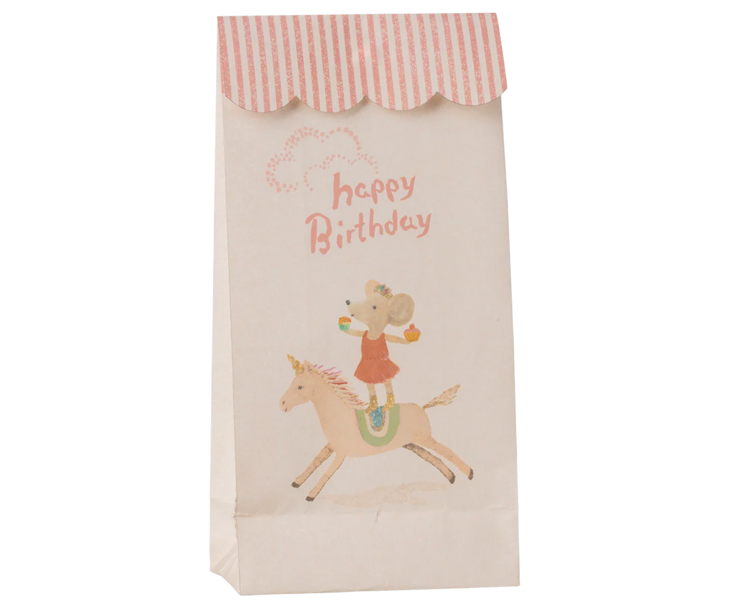 Maileg - Happy Birthday Goodie Bag, Unicorn