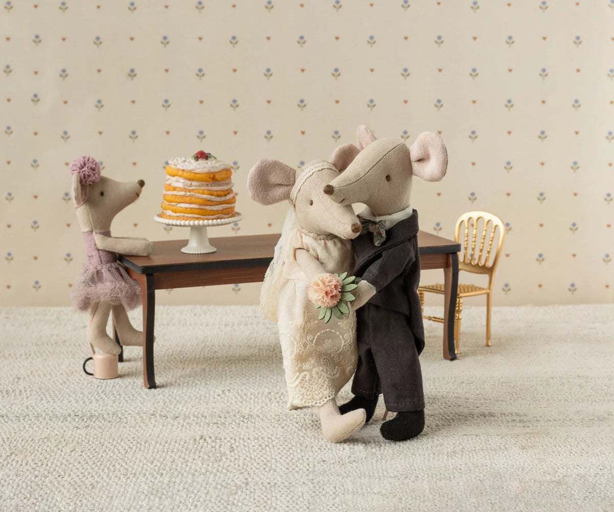 Maileg - Wedding Mice Couple in Box, Mum and Dad