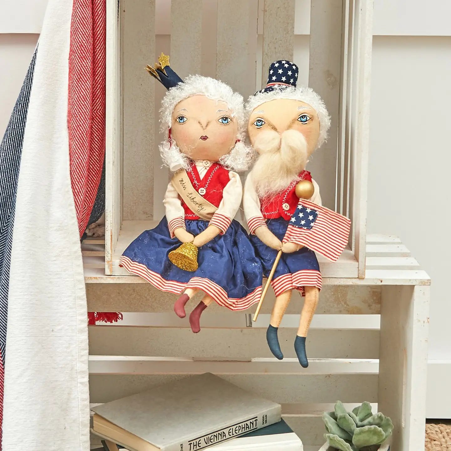 Samuel Liberty Gathered Traditions Art Doll
