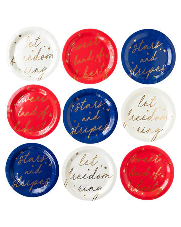 Patriotic Plate Set