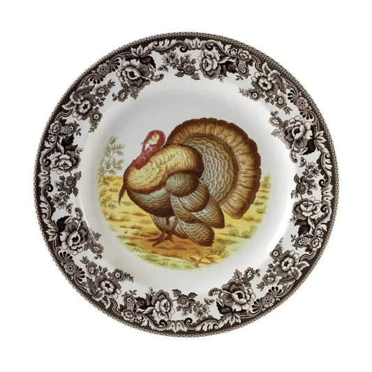 Woodland Dinner Plate 10.5 Inch, Turkey