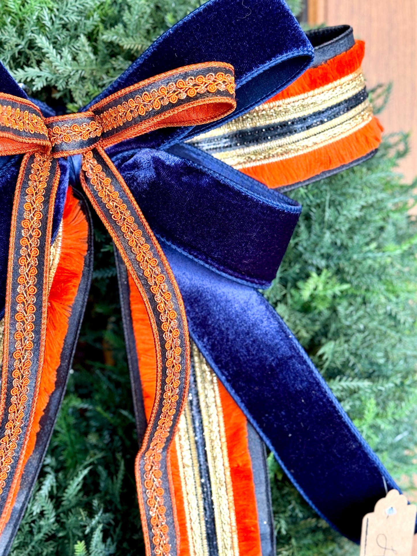 Midnight Halloween Bow
