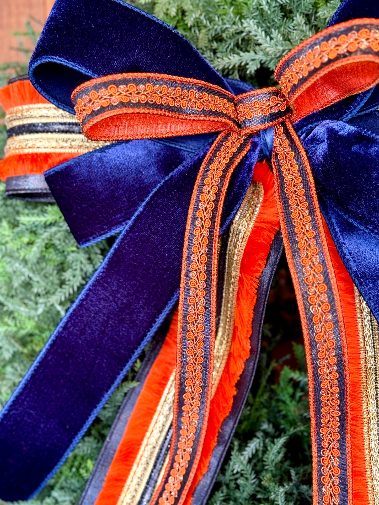 Midnight Halloween Bow