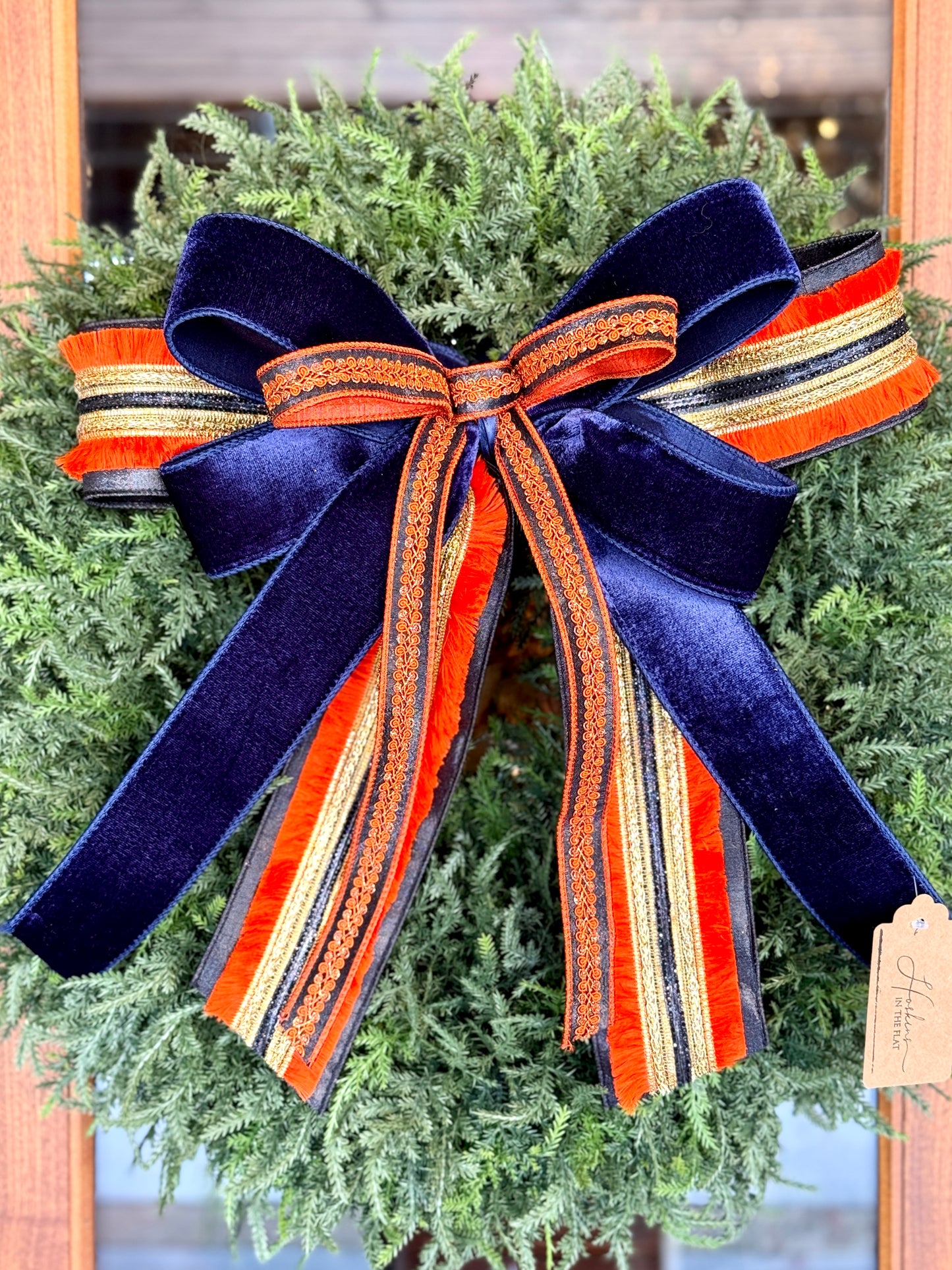 Midnight Halloween Bow