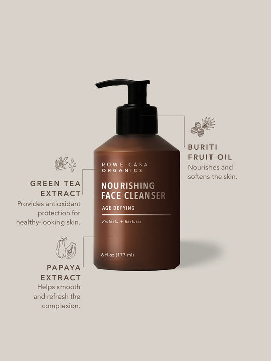 Rowe Casa Age Defying Nourishing Face Cleanser | 6 oz