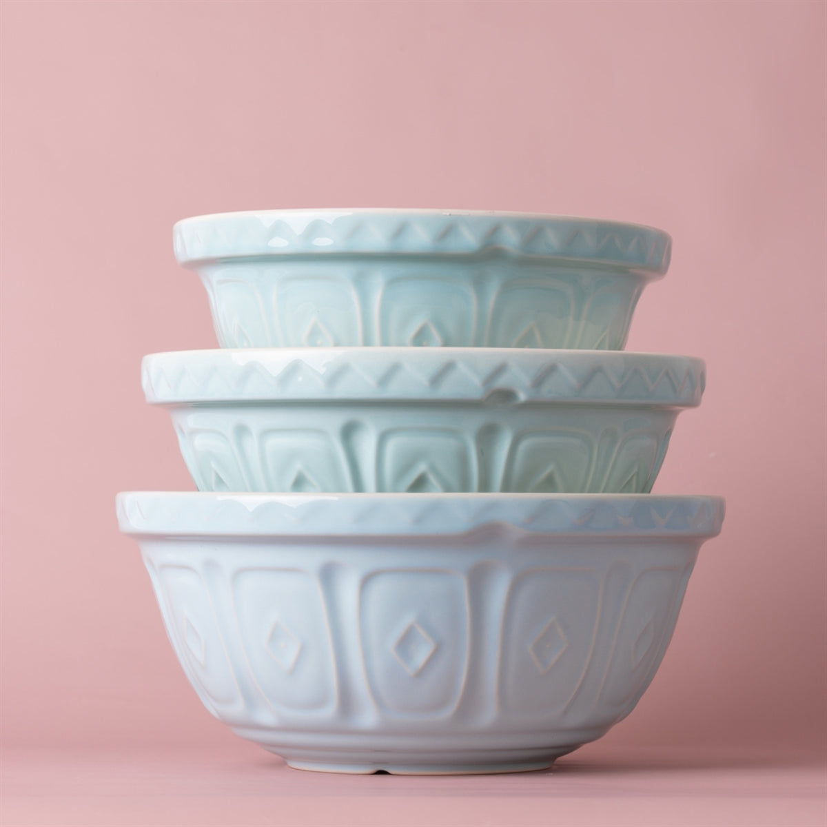 Mason Cash Color Mix S18 (2.85 Qt) Mixing Bowl | Powder Blue