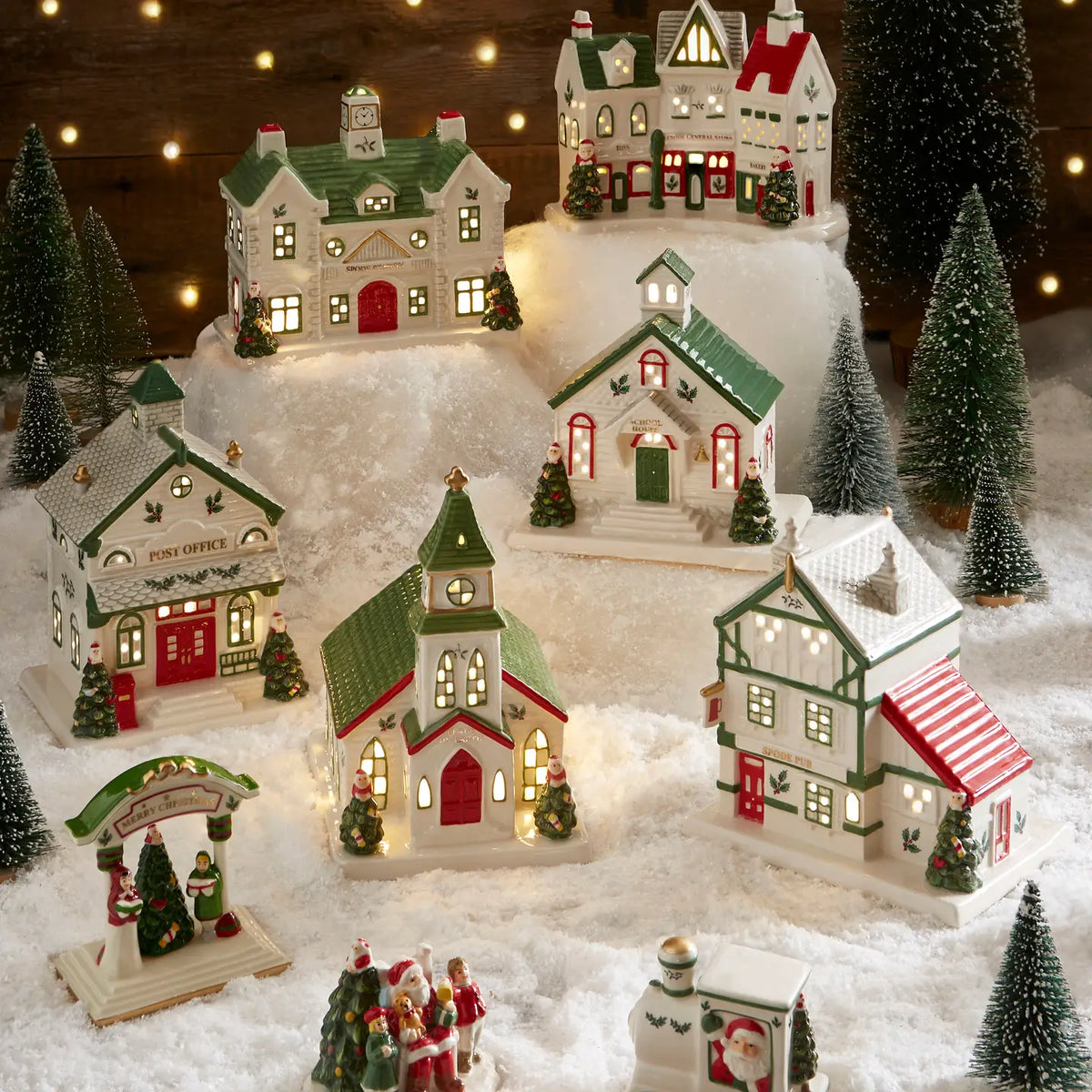 Spode Christmas Tree Village Led Church