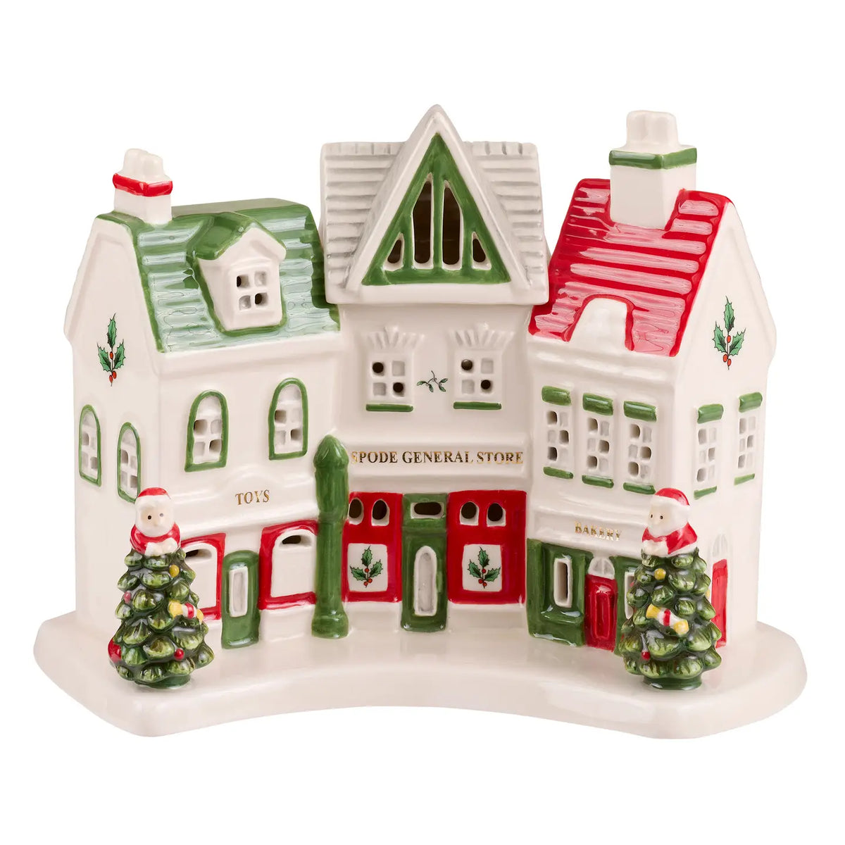 Spode Christmas Tree Village Led Shoppes